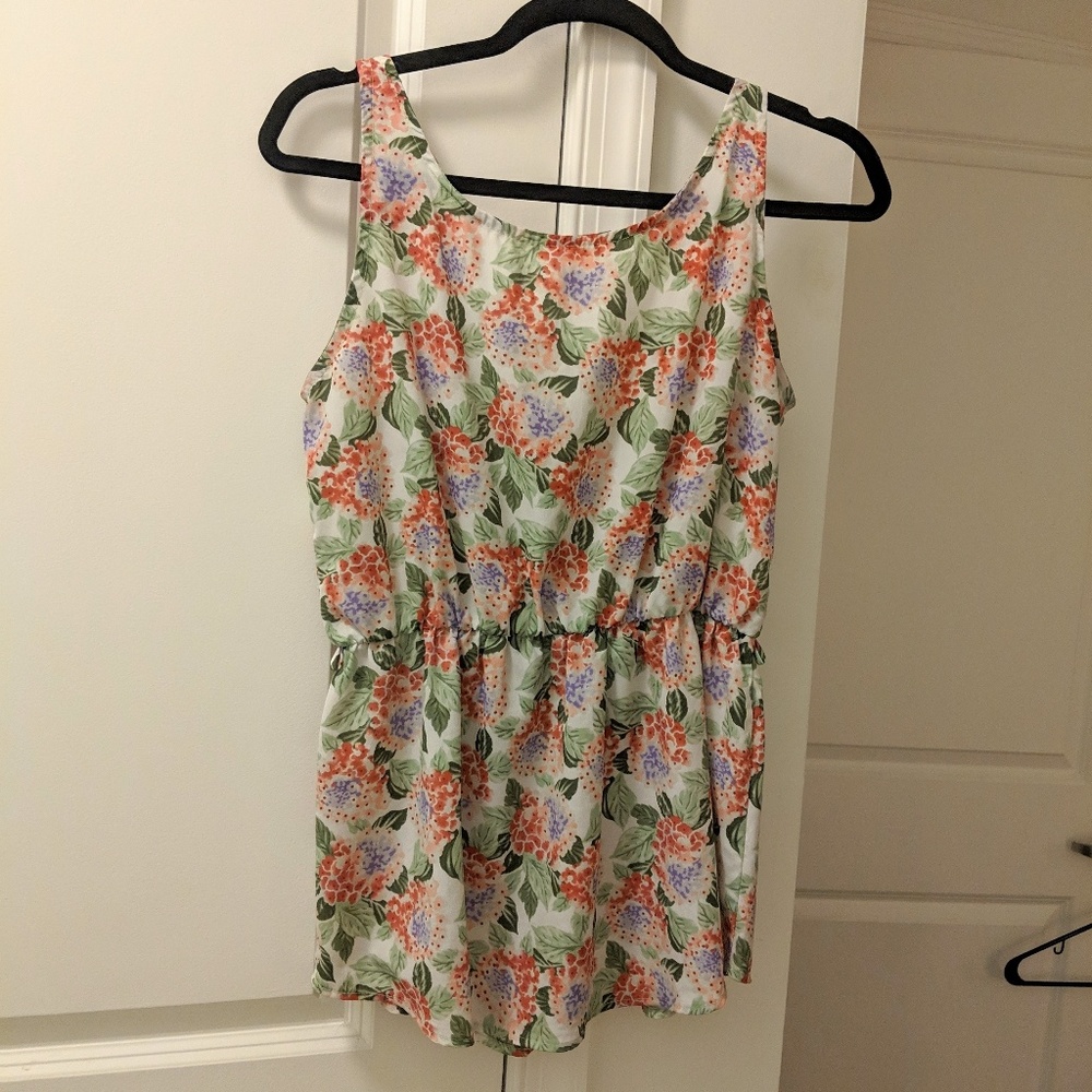 Flowery Tank Top - Picture 4 of 5